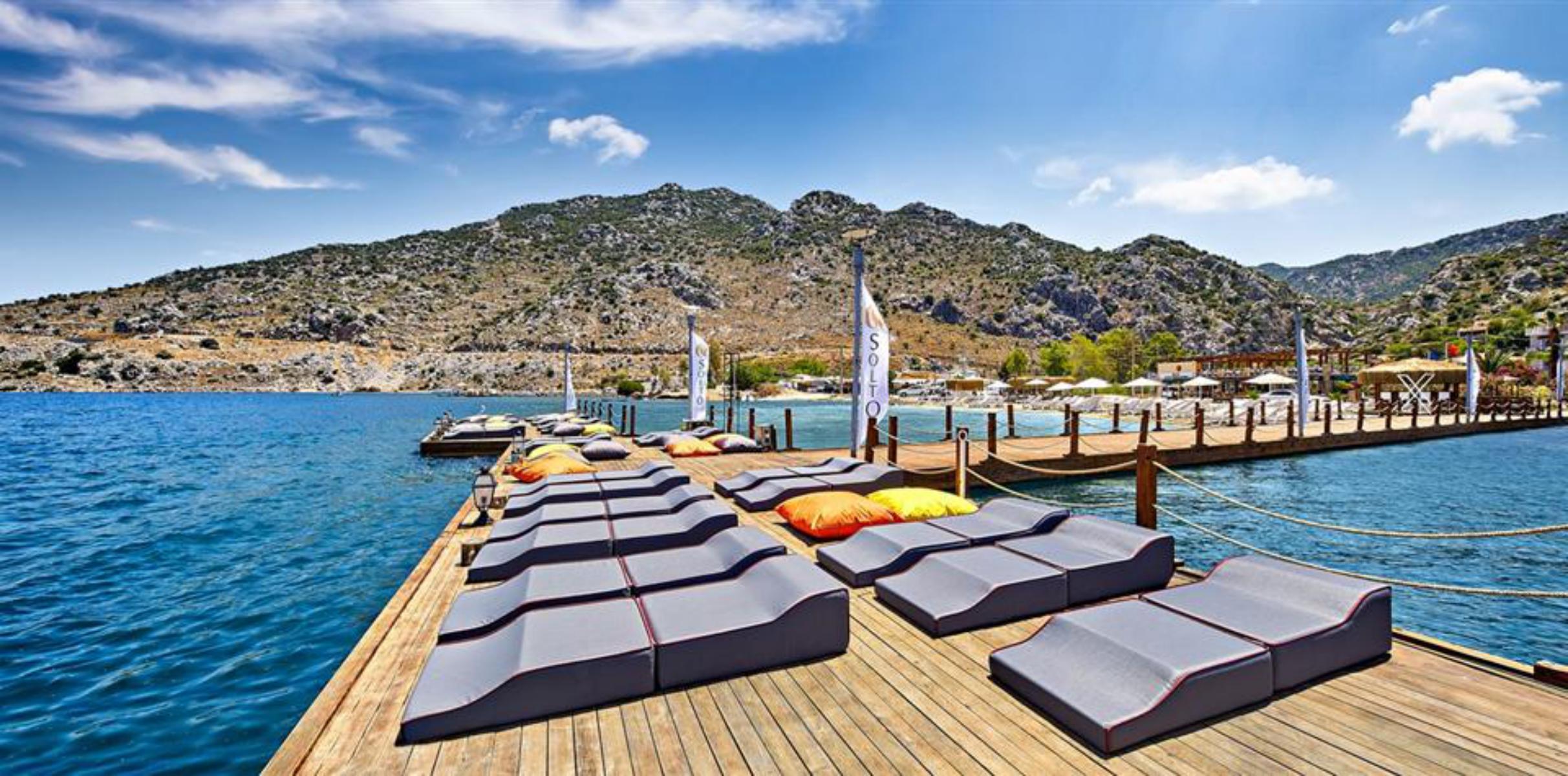 Fi Light Solto Boutique Beach Hotel Selimiye  Kültér fotó
